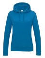 Dames Hoodie College AWDis JH001F Sapphire Blue